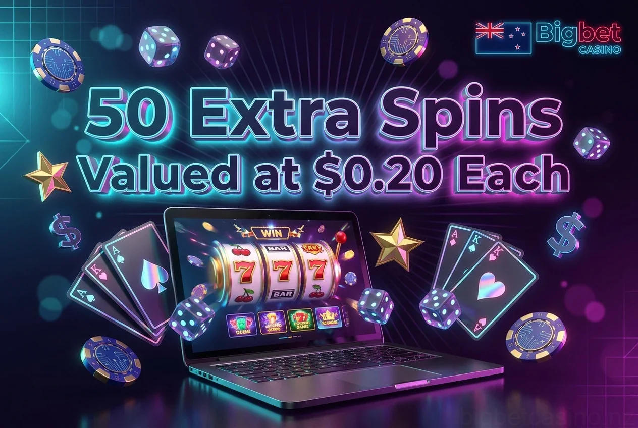 50 Extra SpinsValued at $0.20 Each